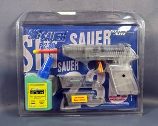 Sig Sauer P230 6mm Plastic Pellet Air Soft Pistol SN# , 2 Total Mags, New In Package