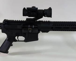 Palmetto State Armory PA-15 5.56 Cal Rifle SN# LW287176, Adjustable Stock, Vortex Sight