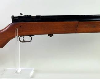 Crosman 22 Mod 120 BB Gun SN# Not Found, Leather Butt Cover 