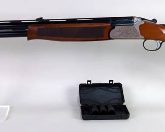 Turkey/ Frankolin Arms/ Legacy Sports Pointer 12 ga Over/Under Shotgun SN# 19OU-2336, 5 Knurled Chokes, Fiber Optic Sights, For 3" Shells