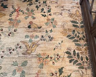 hand knotted rug