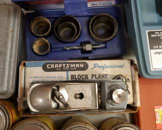 Plane and Hole Drill Set