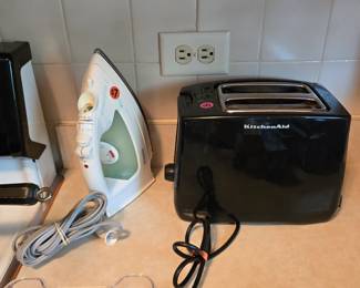 Iron and toaster