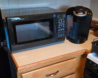 Sharp microwave, Keurig 10-cup