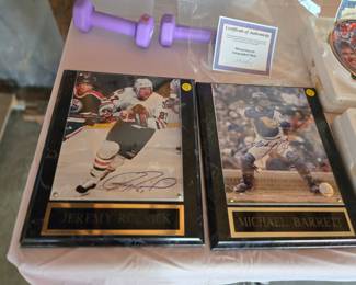 Hockey collectibles