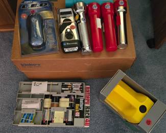 Flashlights and batteries