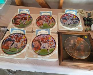 John Elway collector plates with COAs