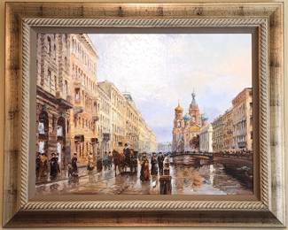 Original oil painting from Russia