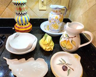 Mackenzie childs Taylor stacking canister