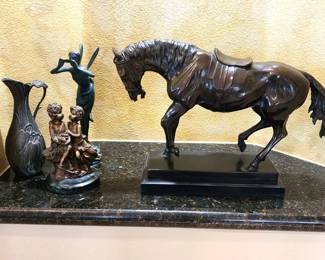 Bronze sculptures
