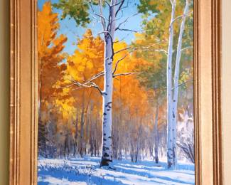 Douglas Aagard original oil on canvas