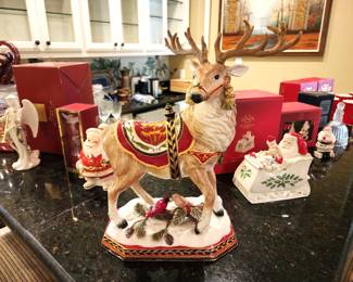 Fitz and Floyd reindeer