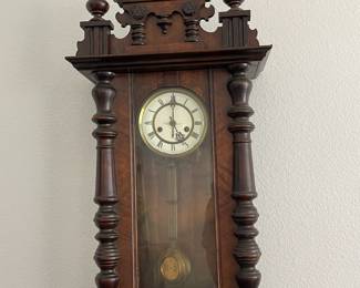 Needs some love, but beautiful wall clock