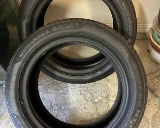 New tires Pirelli Cinturato 245/5.0 R19.  Luxury sedan - Walmart $394, Amazon$313, Pirelli $364, Discount tire $302-386 .   2 tires available for less than the other guys!