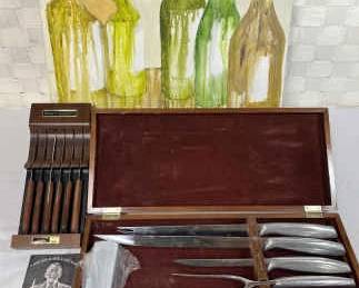 Knives Wine Art