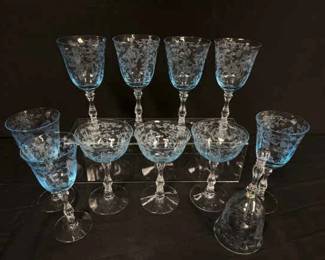 Navarre Blue by Fostoria