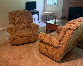 Downstairs chairs