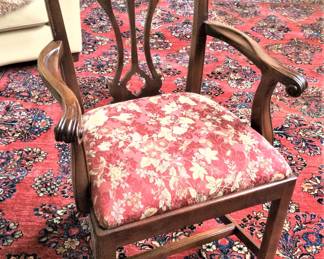 1 of 2 Chippendale Armchairs