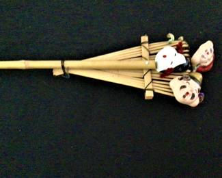 Japanese Amulet Bamboo Rake