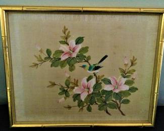 Watercolor on Silk