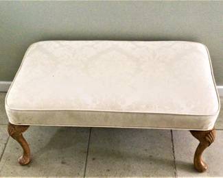 Queen Anne Ottoman