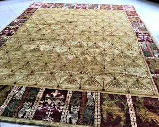 Tibetan Cortez 9'/16 by 11.92 Wool Rug