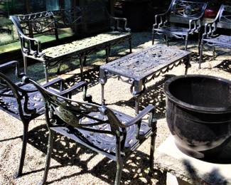 Kenneth Lynch "Star and Dolphin Patio 6 Piece Set