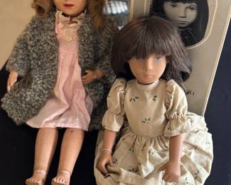 Schoenhut wooden doll and Sasha Doll
