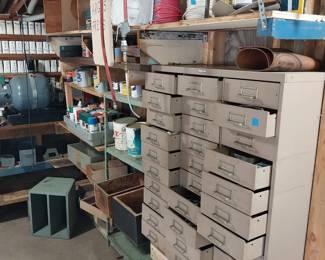 storage bins, boxes