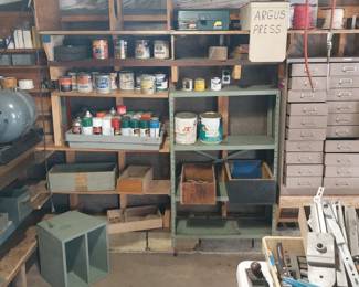 wooden boxes, storage bins, paint