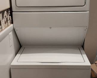 Whirlpool stack washer and dryer (electric) space saver