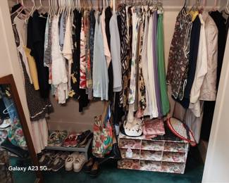 ladies clothing, shoes
