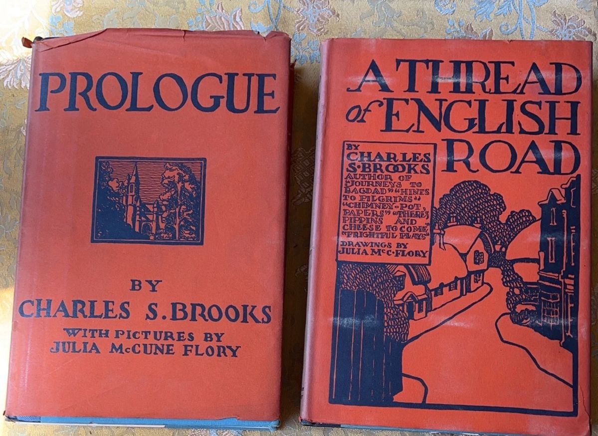 Prologue And A Thread If Englis Road Signed By Charles S Brooks