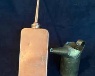 Pair Of Vintage Oil Cans