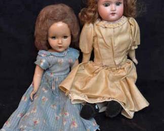 Armand Marseille 370 Bisque Head Doll Arranbee Hard Plastic Doll