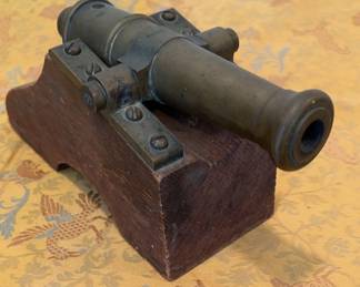 Signal Cannon model, circa 1800s