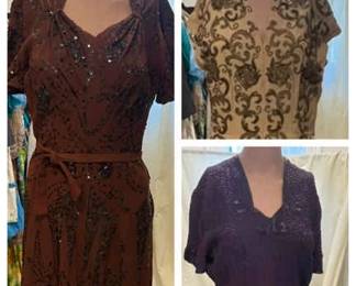 Collection Of 1940s Dresses