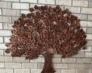 Tree Of Life Copper Wall Art