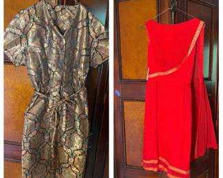 Two Asianinapired Cocktail Dresses