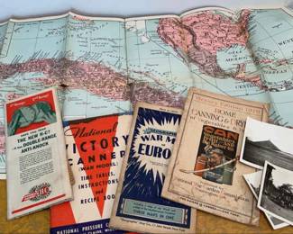 European Wartime Victory Instructionals And Maps