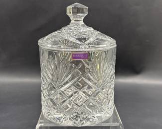 Marquis by Waterford Crystal Covered Candy Jar