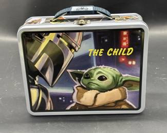 Vintage Yoda The Child Metal Lunchbox