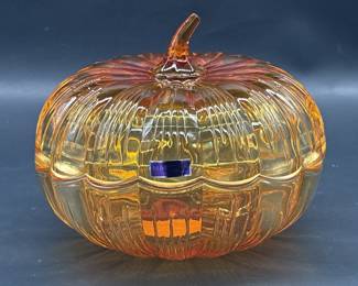 Marquis by Waterford Orange Pumpkin Bowl