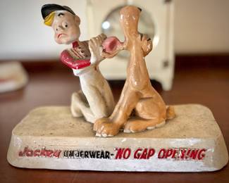 Linder Jockey underwear advertising sculptures