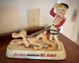 Linder Jockey underwear advertising sculptures