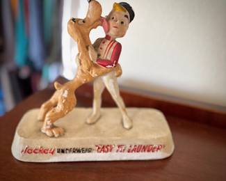Linder Jockey underwear advertising sculptures