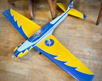 Vintage model E-flite LR-1A Pogo 15e ARF airplane