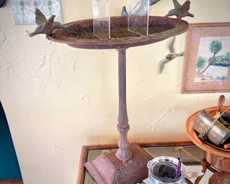 Vintage bird feeder