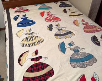 My fair lady appliqué quilt