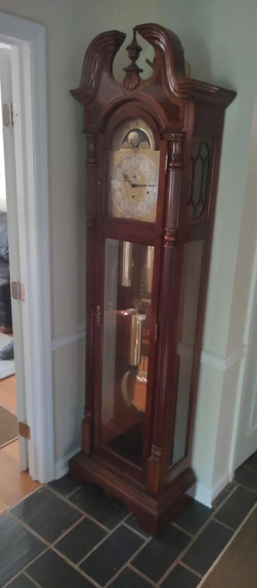 Sligh grandfather clock